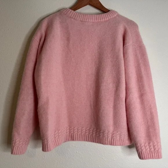 Sezane Blush Pink Amiel Jumper Sweater - Picture 5 of 6